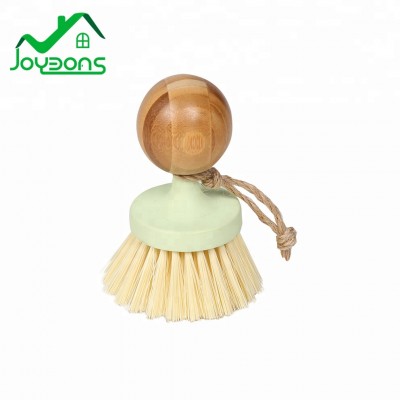 Bamboo Vegetable Brush and dish brush, perfect for cleaning pots and pans